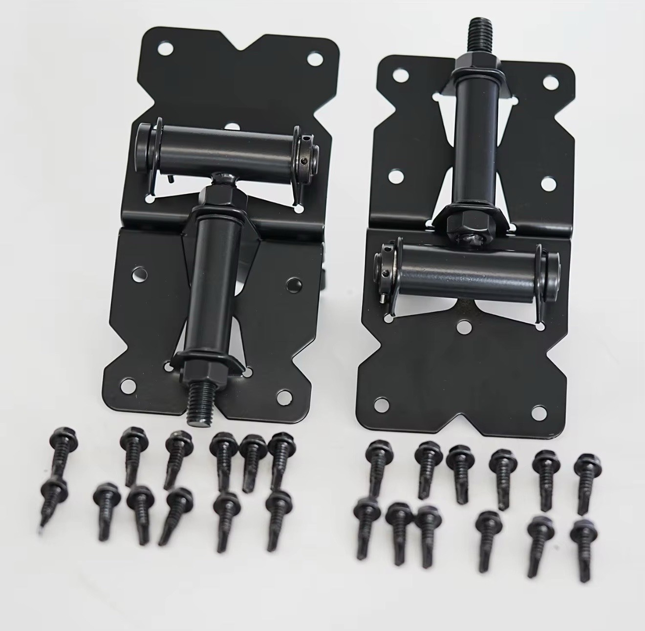 Box of 10 Hinges ( 5 Pairs) - Heavy duty PVC /Vinyl Gate Hinges-Fence Contractor