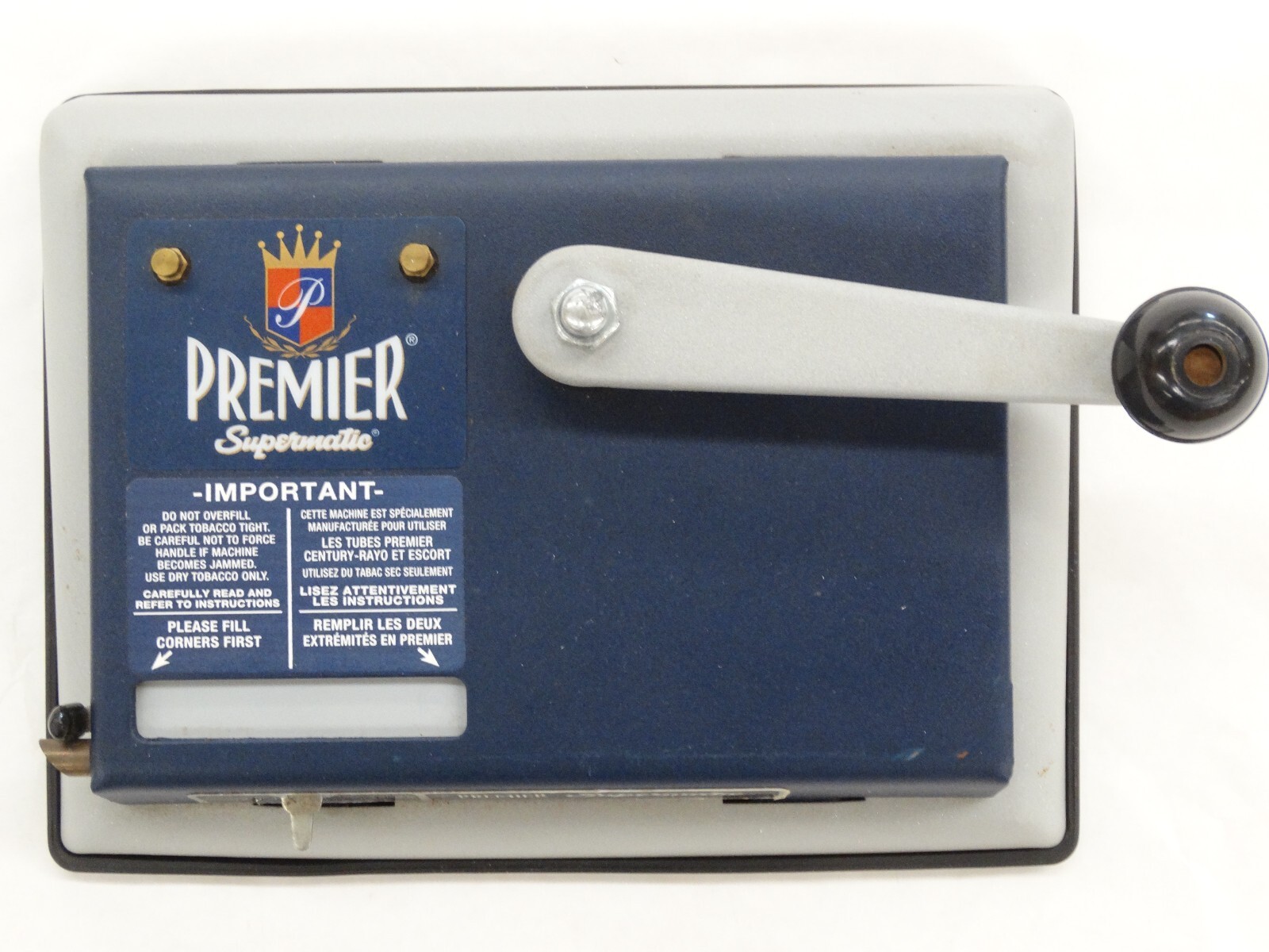 PREMIER Supermatic Cigarette Injector Machine Makes 100mm Regular & King Size