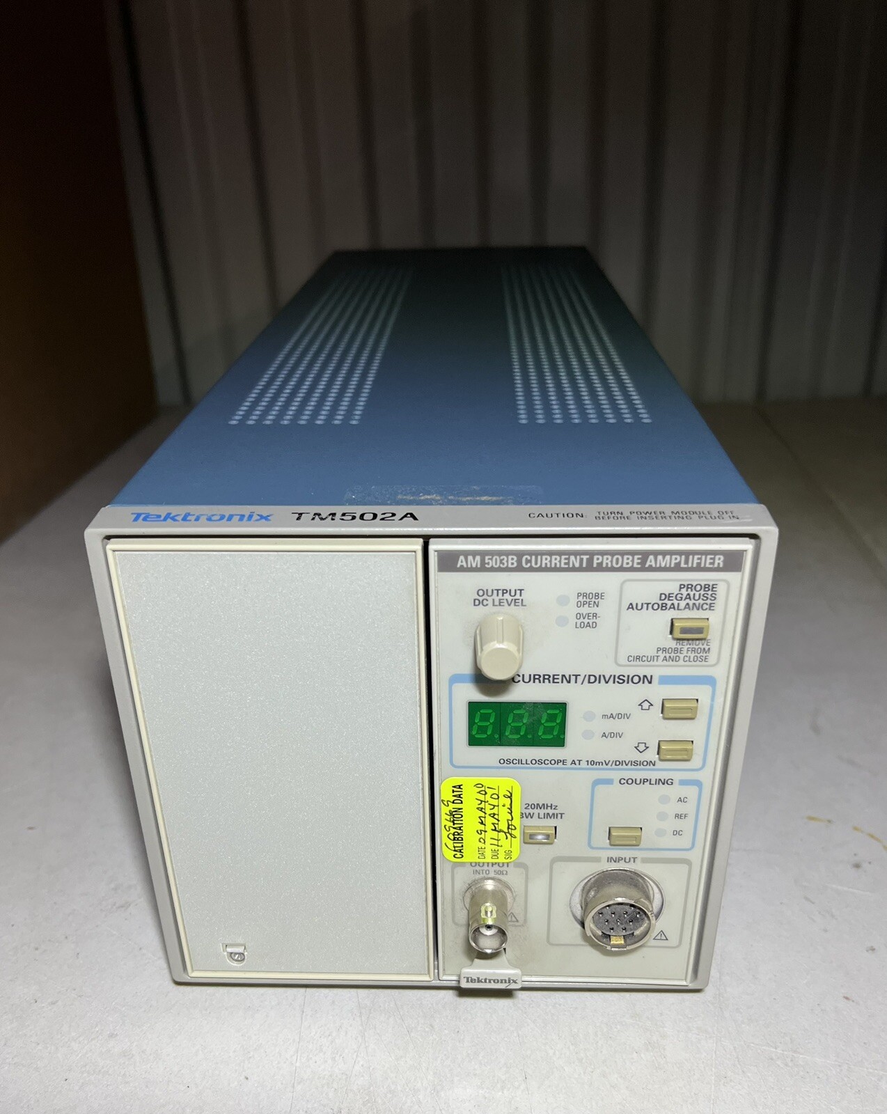 Tektronix AM503S w/ A6302, AM503B, TM502A Current Probe Amplifier system