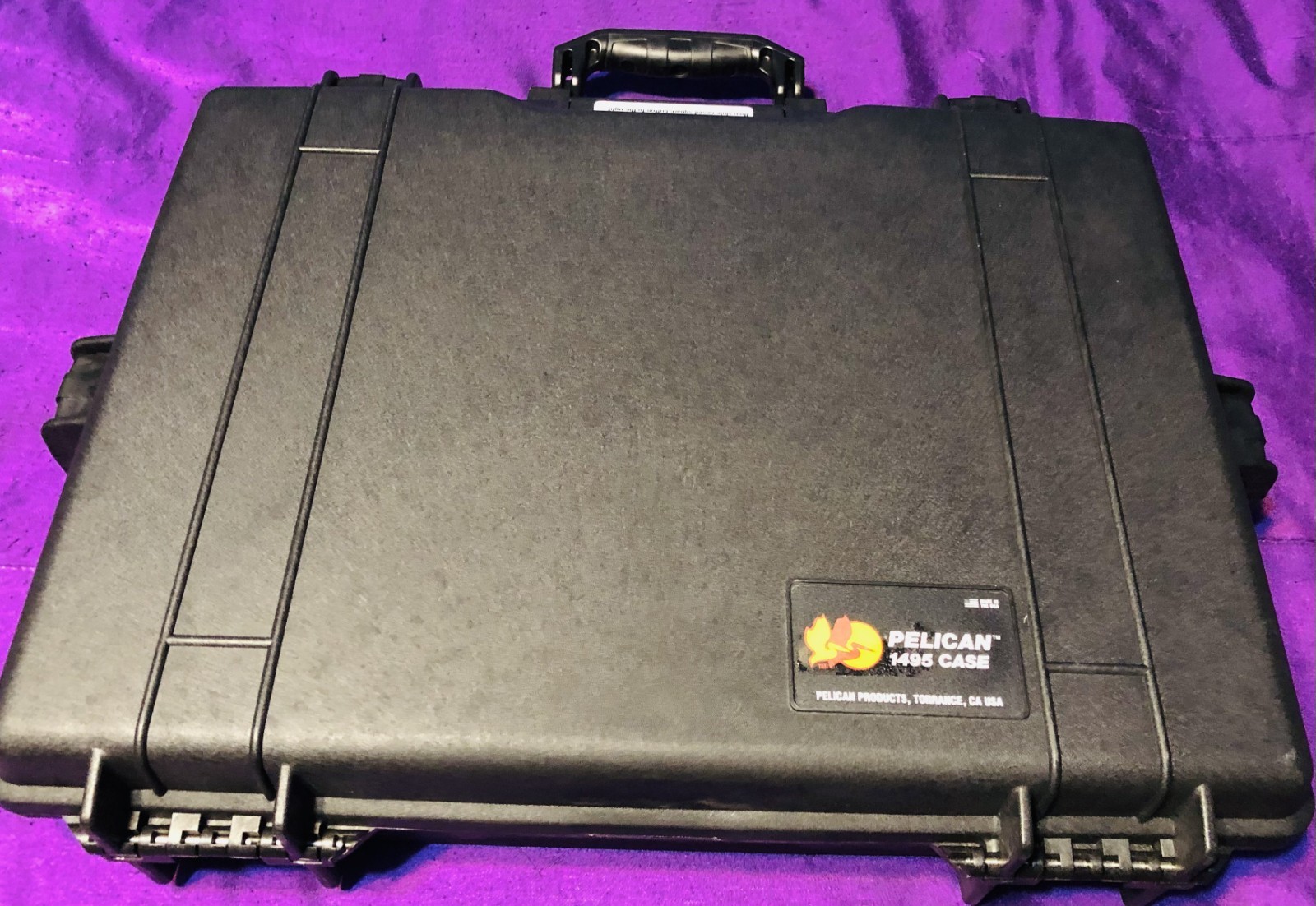 Pelican model 1495 Case, watertight, crushproof, dust proof. Made in the USA!