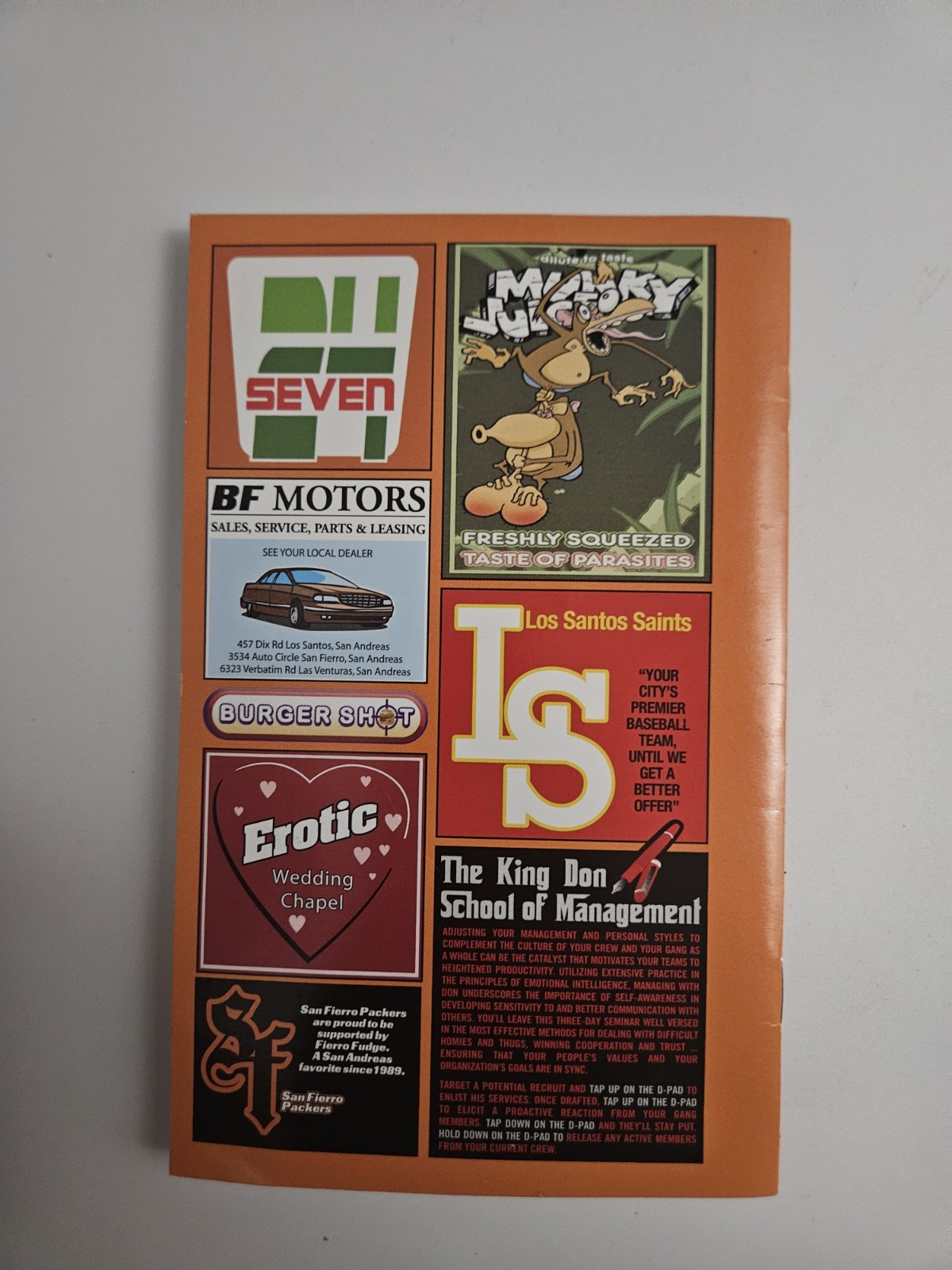 Sand Andreas Local Business Advertisers Guide