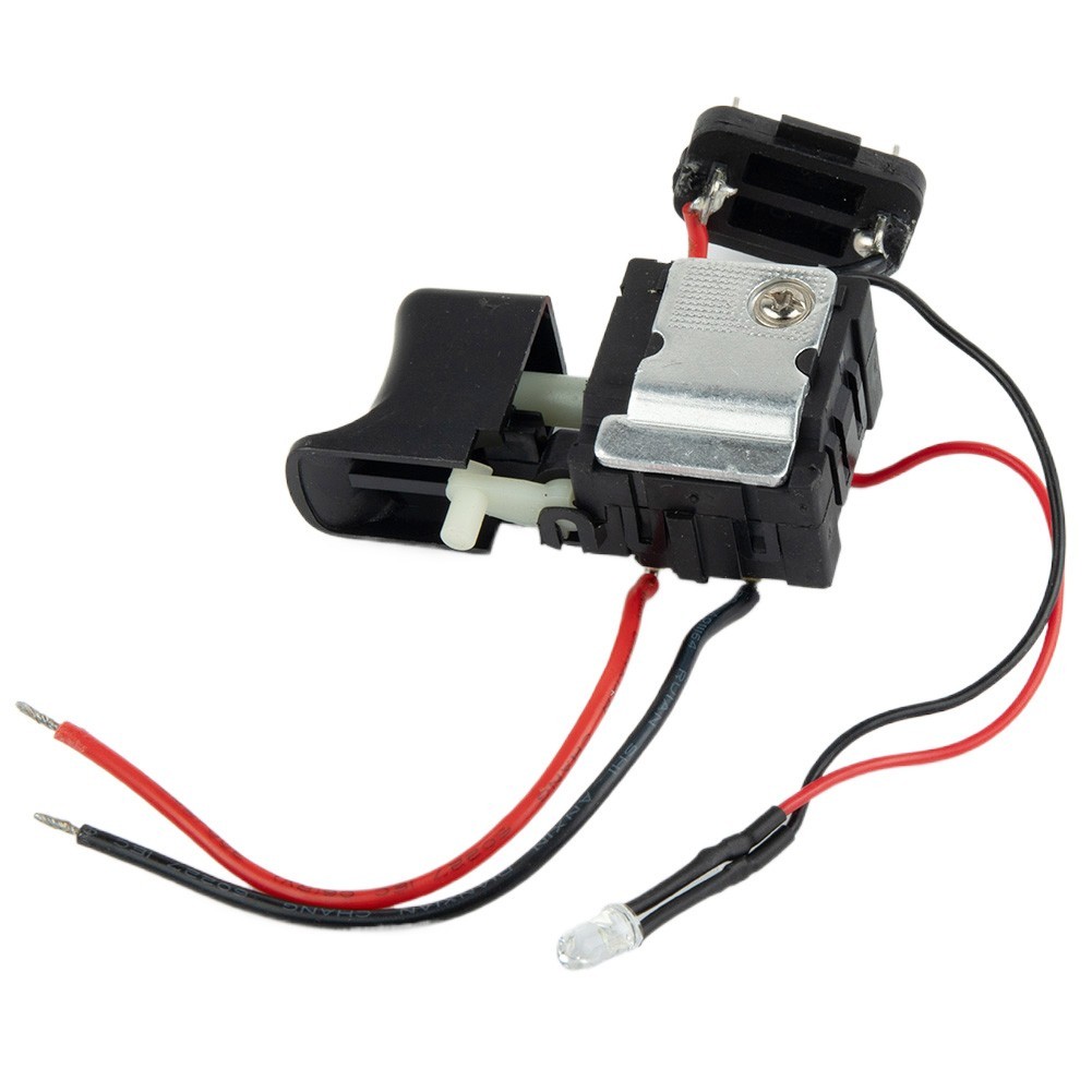 Trigger Switch 1Pc 7.2 V - 24 V Convenient For Usage Plastic And Metal