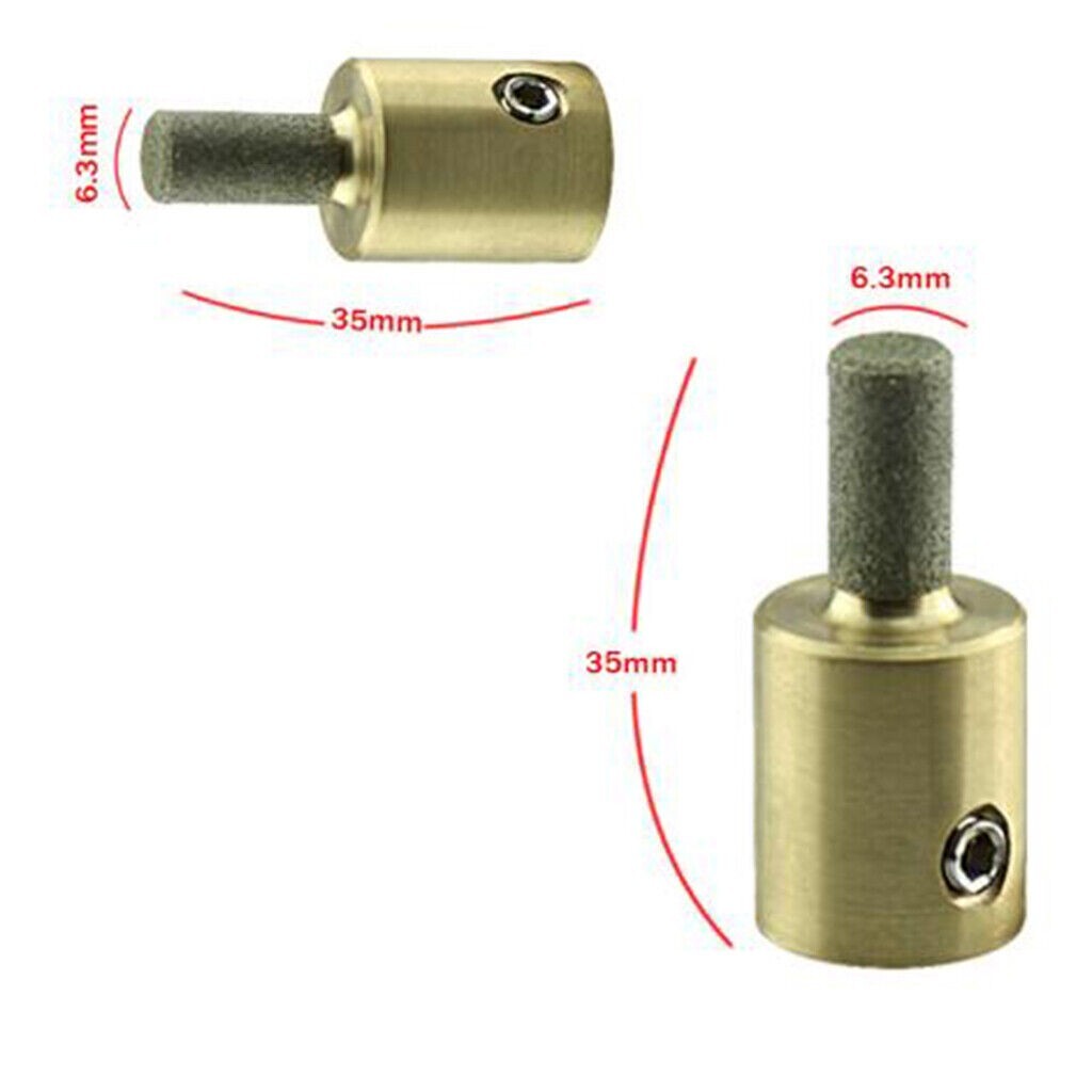 4Pcs Grinding Bits Set Stained Glass Grinder Head Bit for All Grinding Machines-