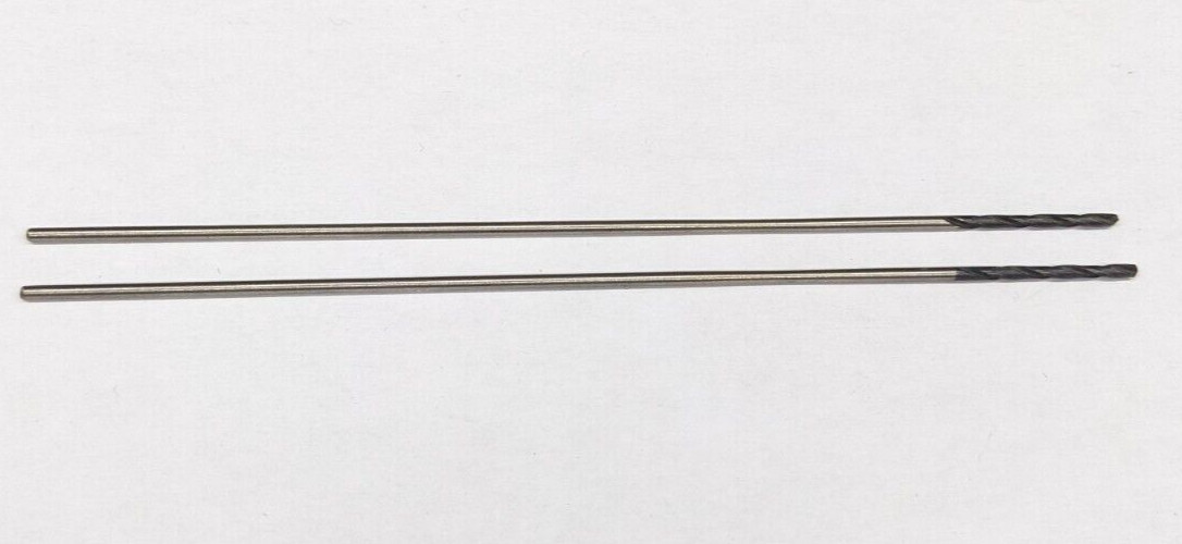 2 Kromhard 5/64" x 6" Aircraft Extension Drill Bits Cobalt UK