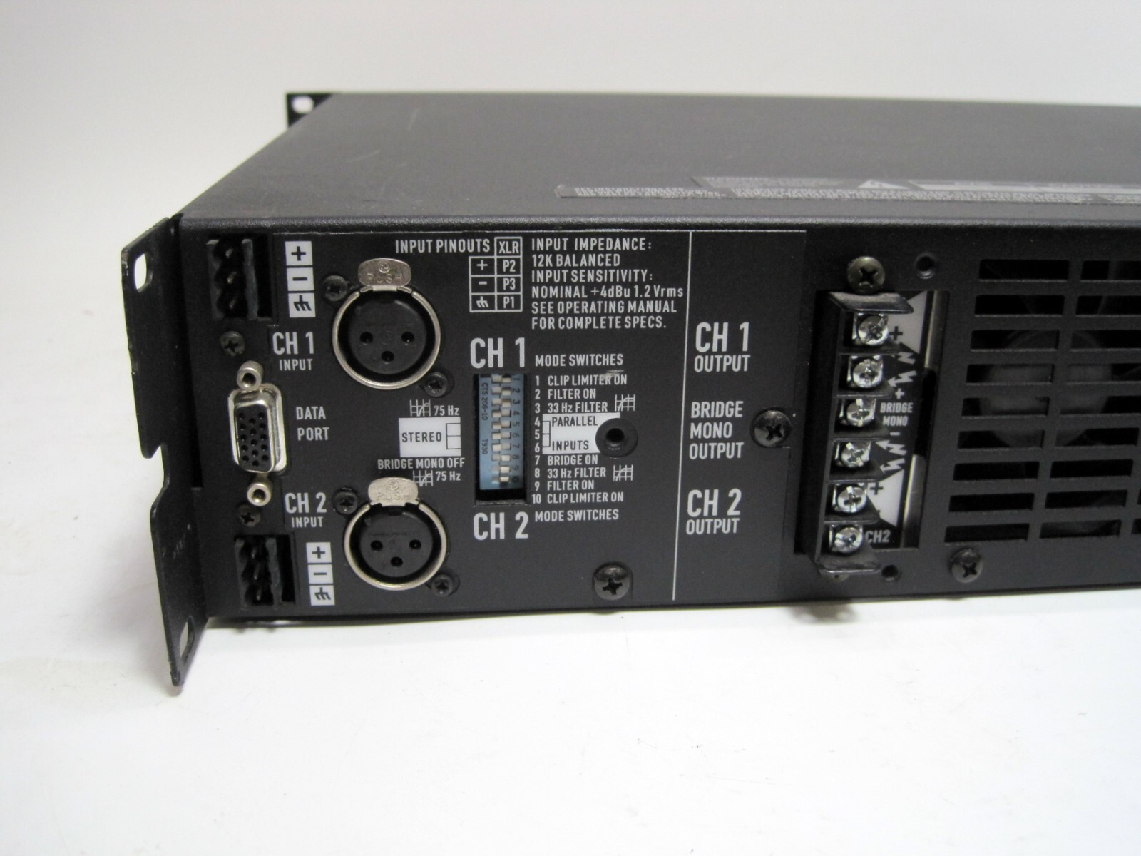 QSC CX302 2 Channel Power Amplifier Rackmount