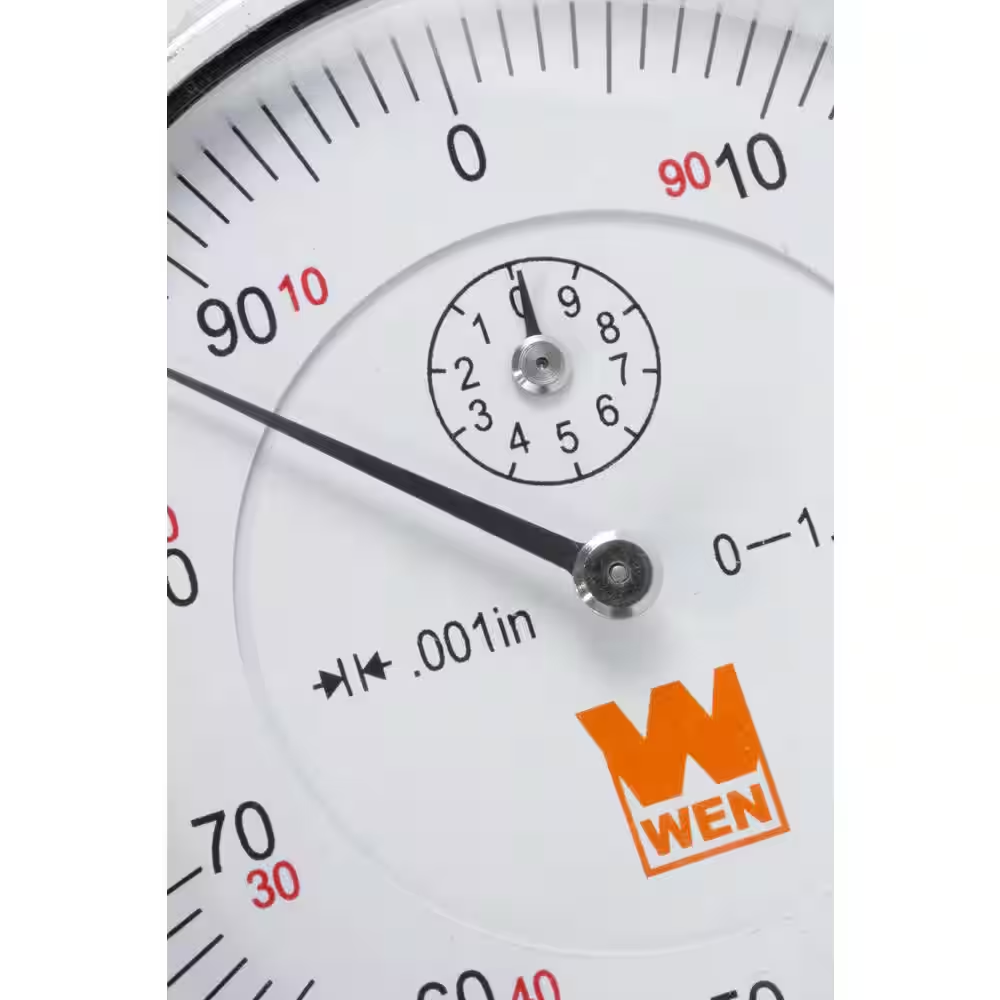 WEN 10703 1 in. Precision Dial Indicator with .001 in. Resolution