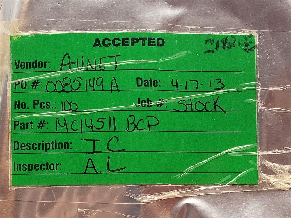New (25pcs) MC14511BCP ONSEMI IC Logic