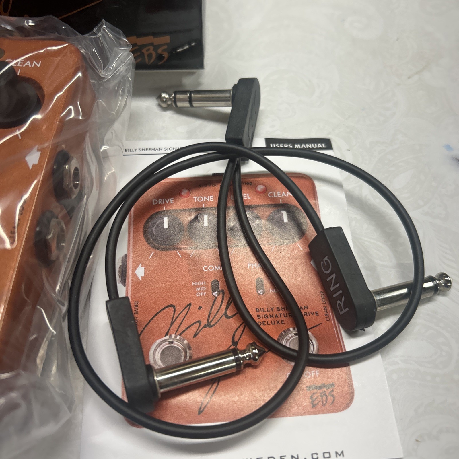 EBS Billy Sheehan Signature Drive DELUXE