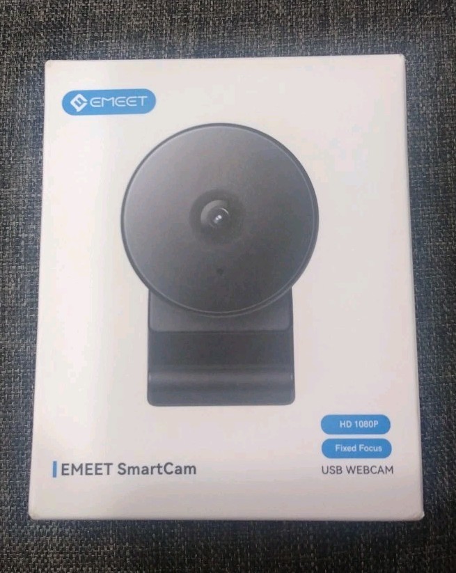 EMEET SmartCam HD 1080p Fixed Focus USB C 950 Webcam Black
