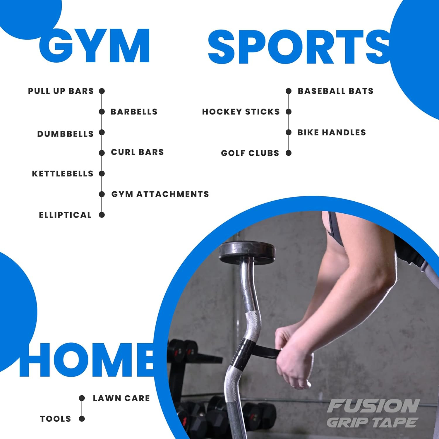 Silicone Rubber Grip Tape for Pull-Up Bars, Weights, and Gym Equipment