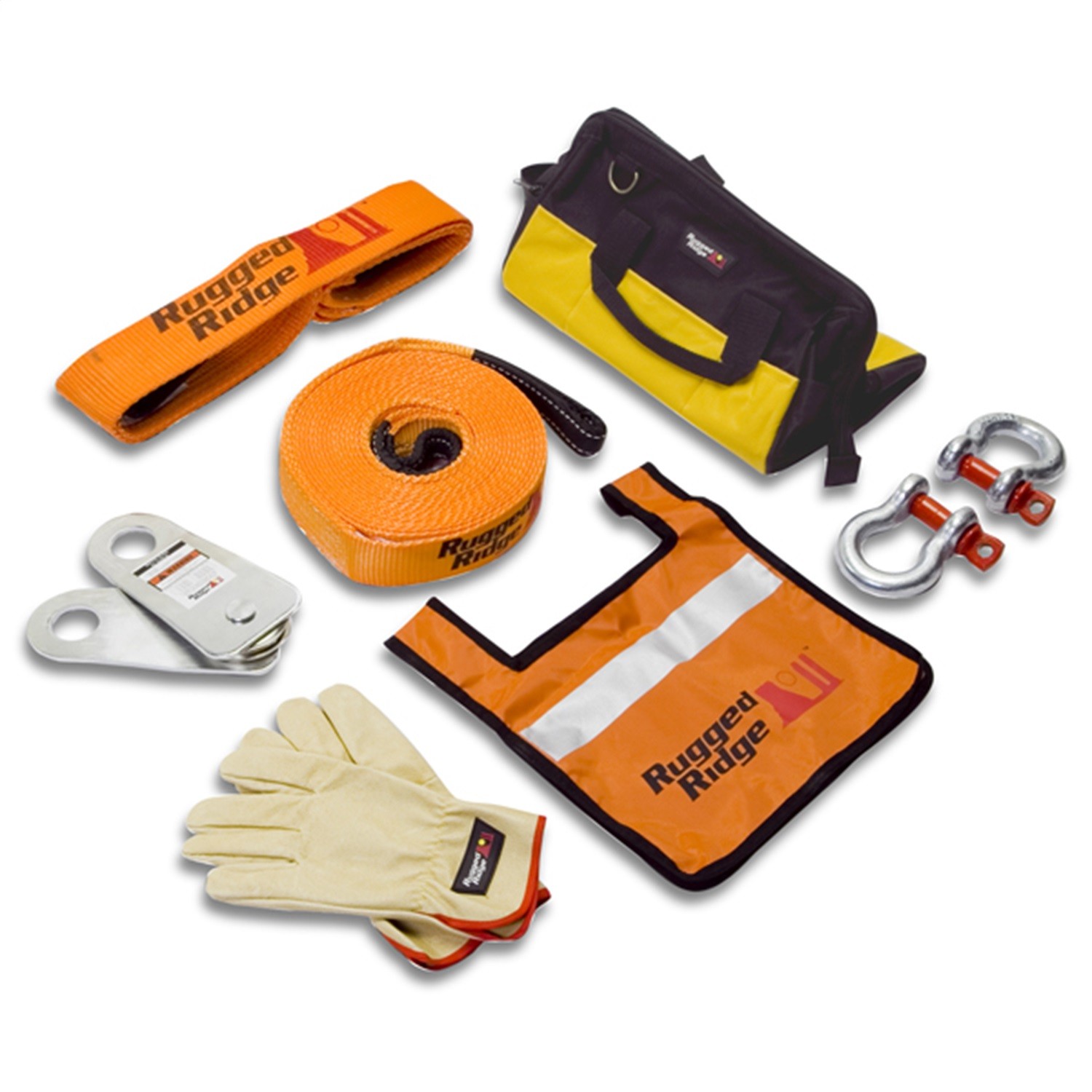 Rugged Ridge 15104.25 Xhd Recovery Gear Kit 20000 Lbs