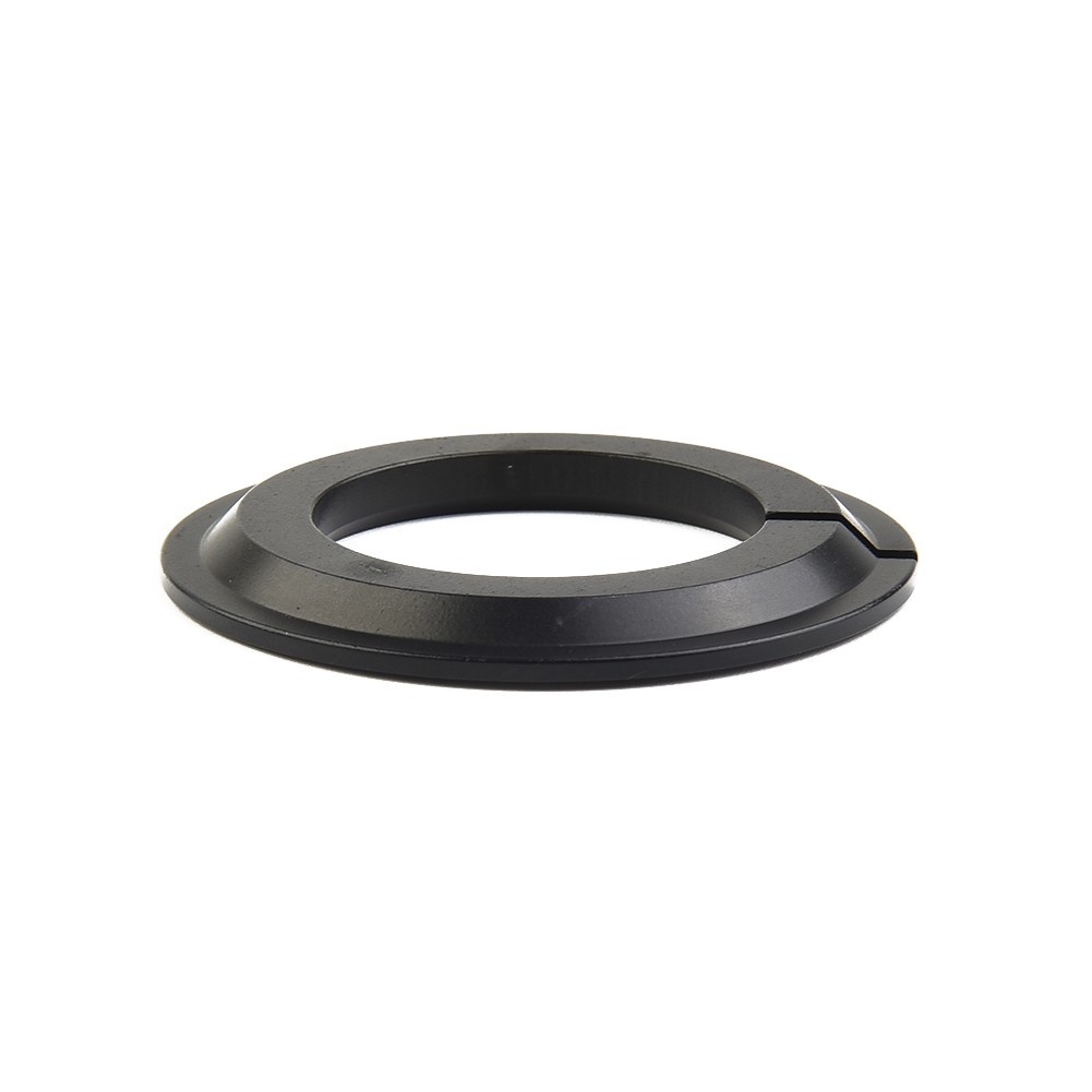 Black Fork Adapter Ring 50.5x29.9mm Tapered Steerer Replacement