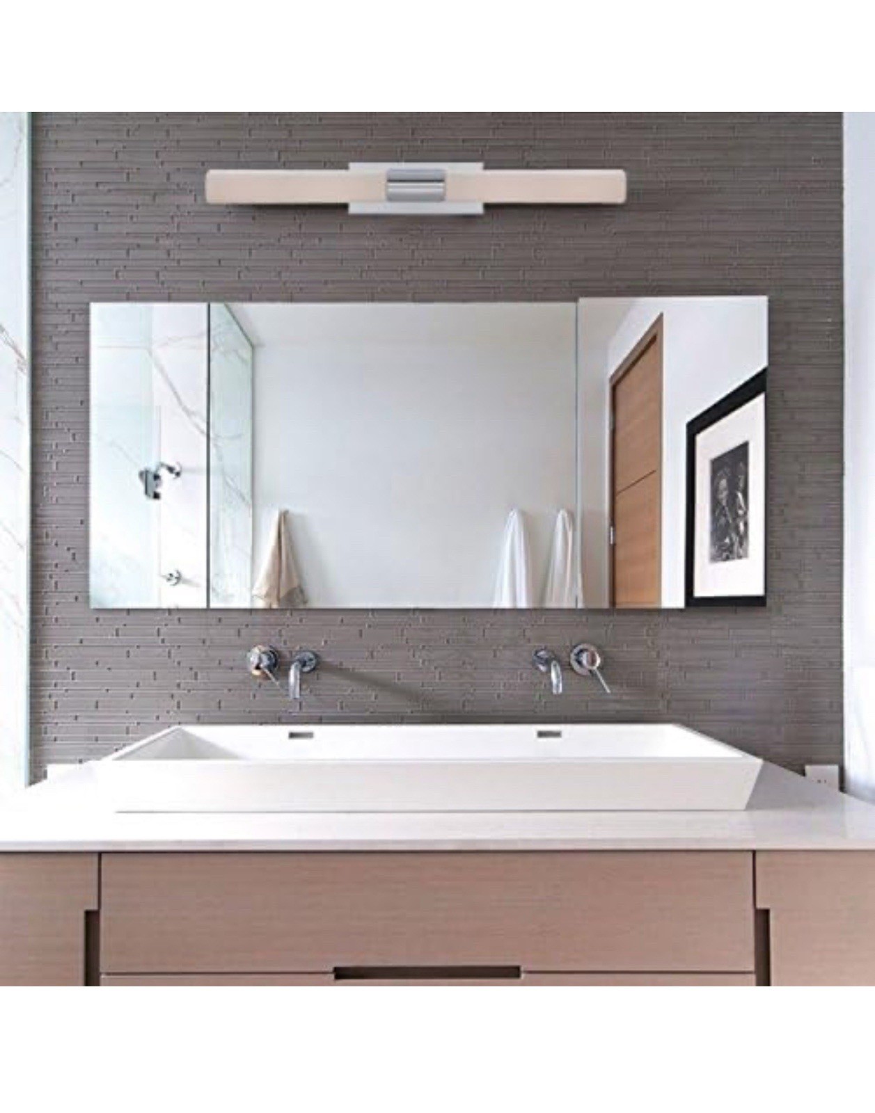 WAC Lighting dweLED, Elementum 22in LED Bathroom Vanity or Wall Light 2700K