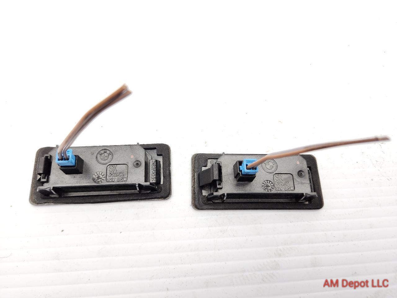 2009 BMW 135i 128i 335i E90 E82 E88 LED Rear License Plate Light Set 2pc 7193293