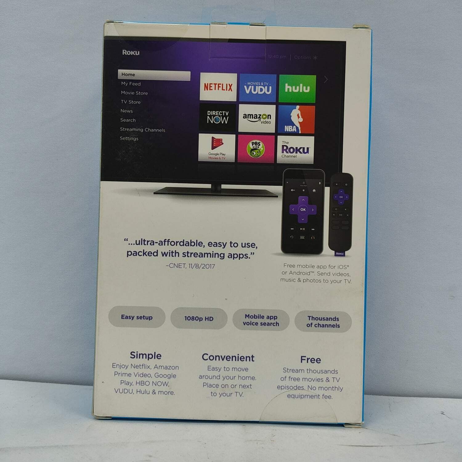 New Roku Express Streaming Deck
