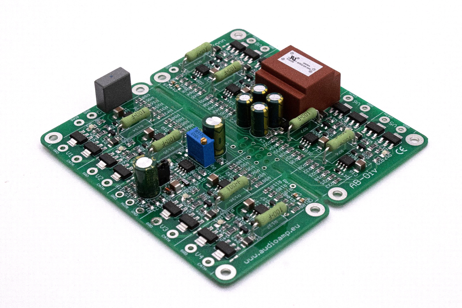 Auto Bias Module for 8 tubes (one PCB to control 8 power tubes)