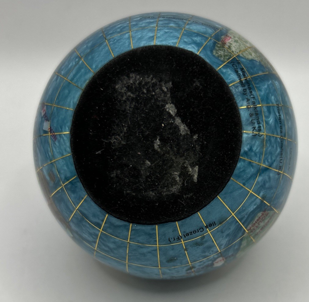 Gemstone Globe Blue