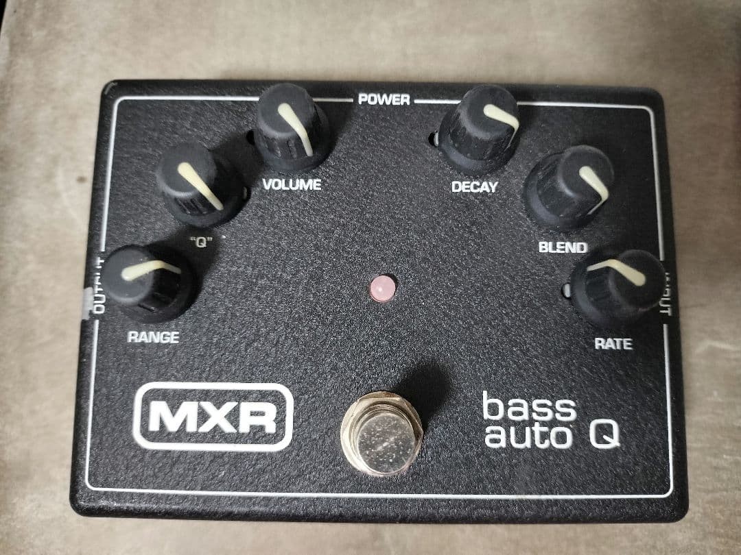 MXR Bass Auto Q Bass Effector Used, Repaired, NO Battery Cover