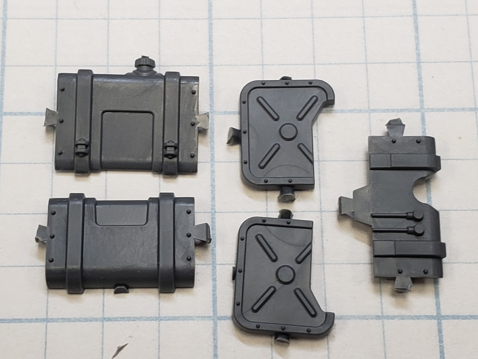 Warhammer 40k Genestealer Cult Bits Goliath Truck Fuel Canister Stowage #18