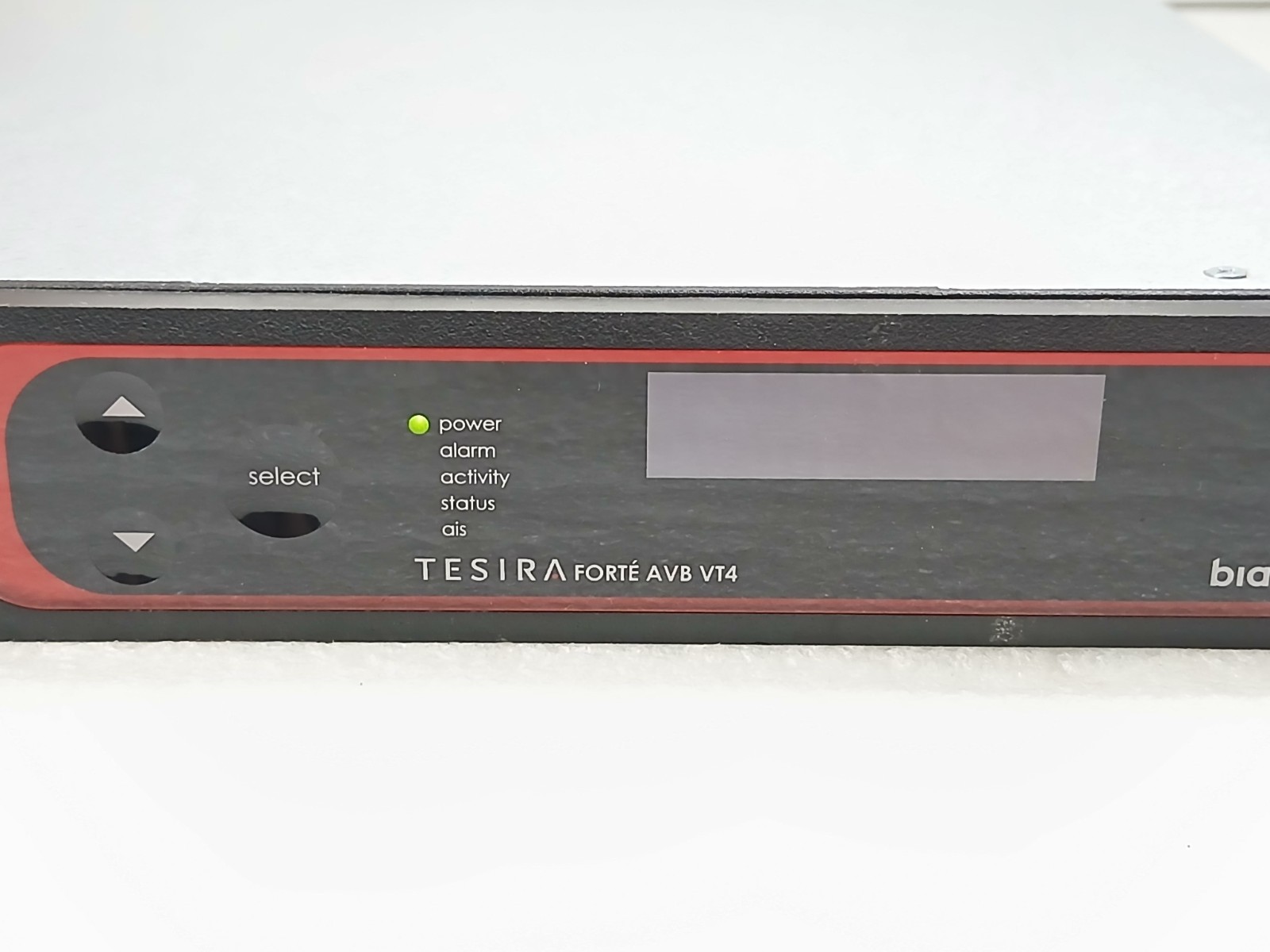 Biamp TesiraFORTÉ AVB VT4 DSP Conferencing Processor w/ Power Cable Tested