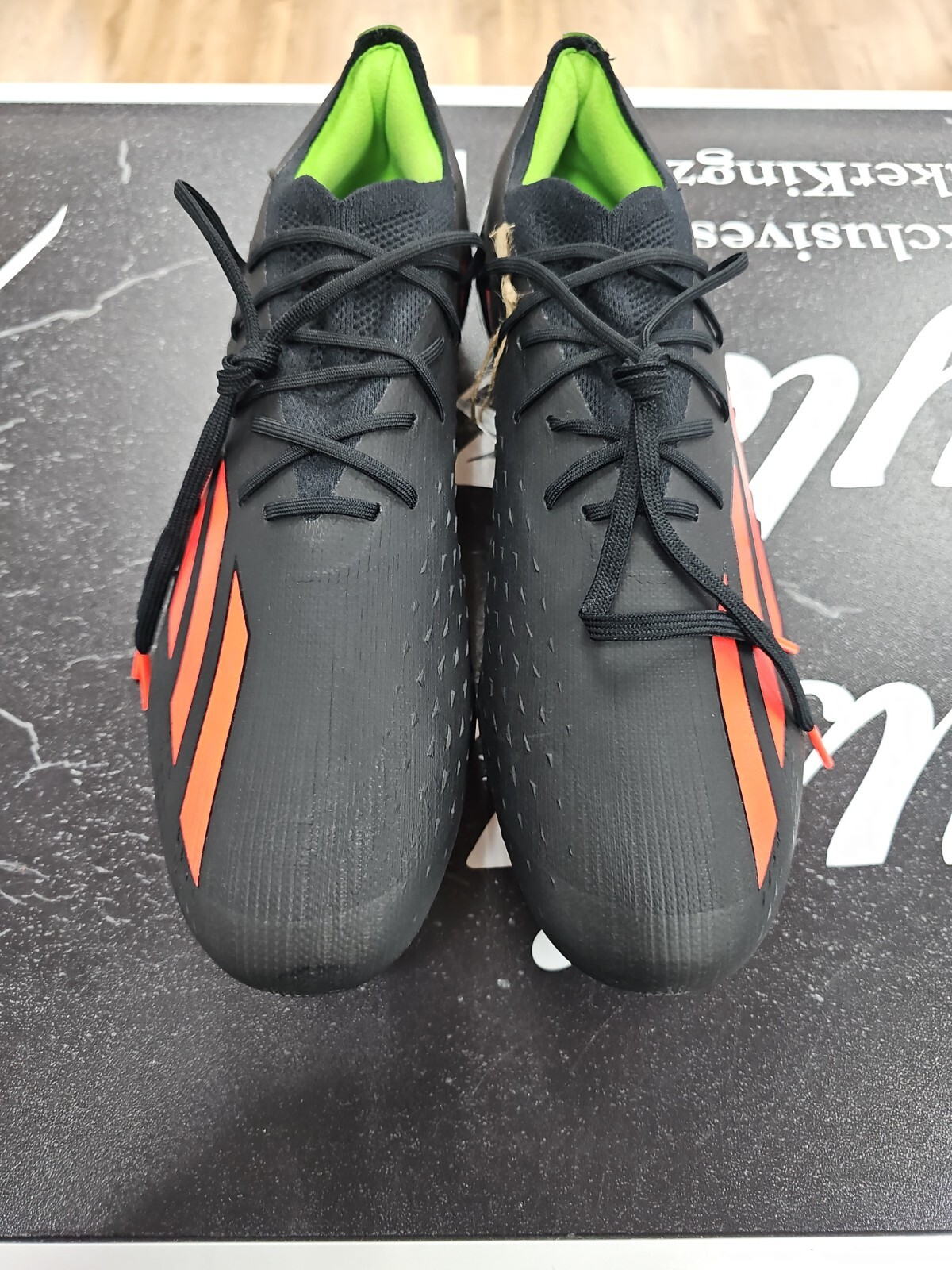 Adidas X Speedportal .1 FG  Size 12.5 Men' Soccer Cleats GW8429 w/DAMAGED BOX