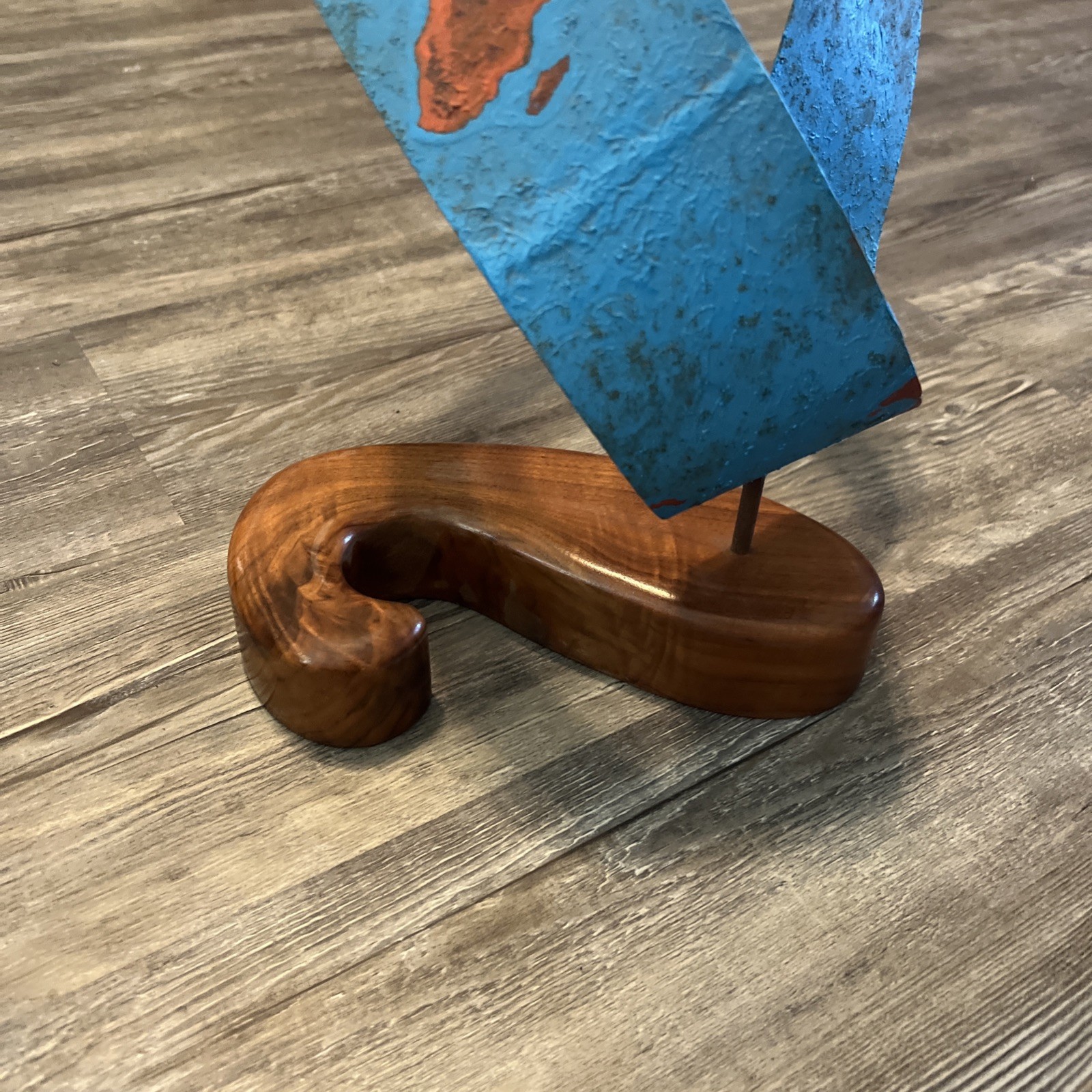 70s Vintage World Globe Art/Abstract