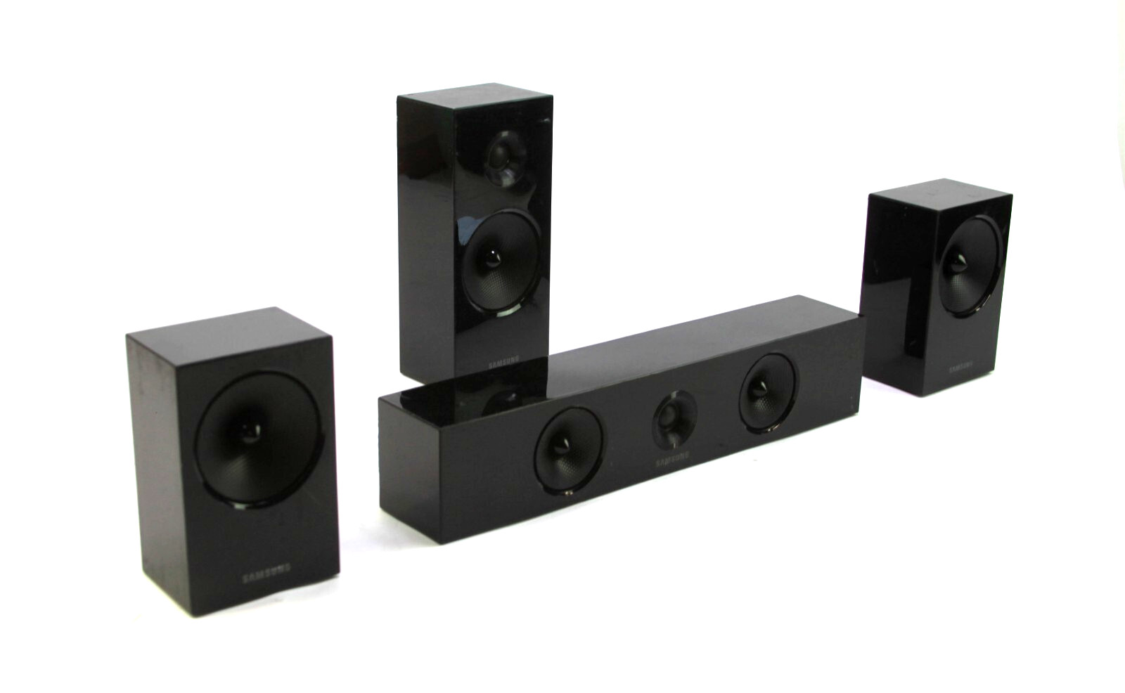 Set of 4 Samsung PS-EC2-2-1 / (2) PS-ES3-1 & PS-ES4-1 Satellite Speakers