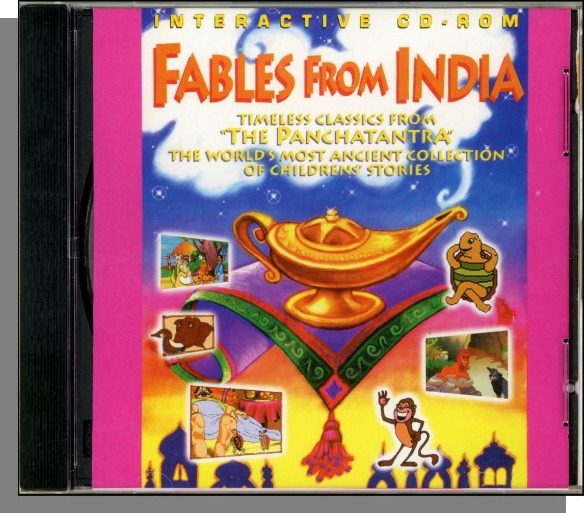 Fables From India - New 1990s Children's CD-ROM for Windows 95!