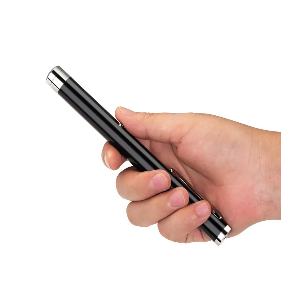 2 in 1 Laser Pointer Pen Green Blue Red Light Visible Beam Lazer