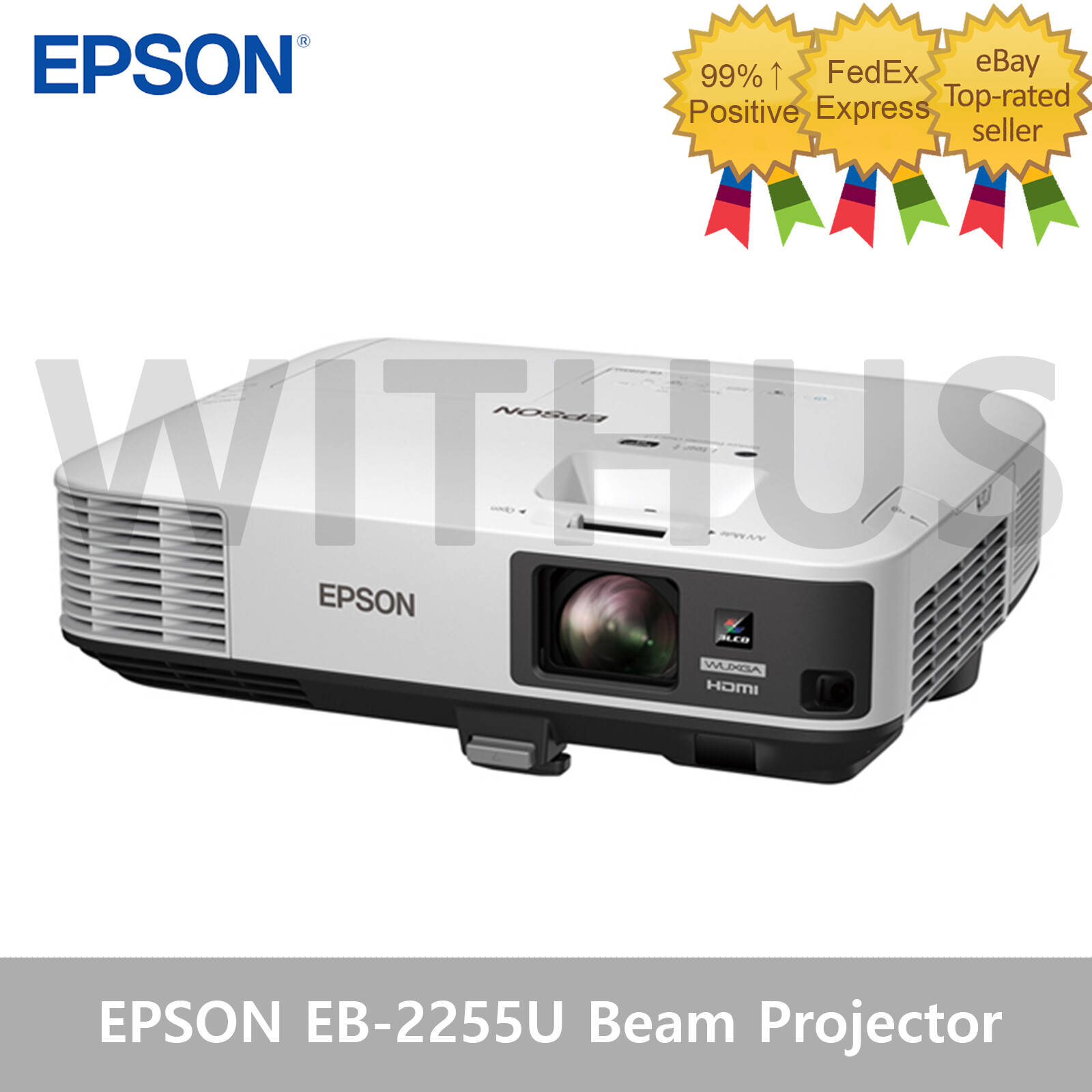 EPSON EB-2255U WUXGA 5000lm Beam Projector Smart Home Theater BusinessProjector=