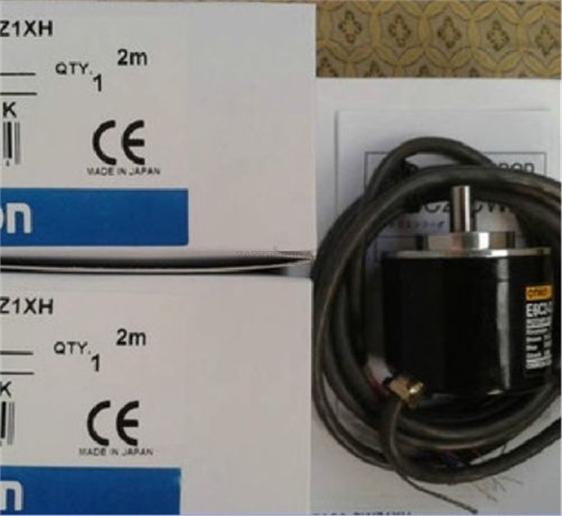New 1Pcs E6C2-CWZ6C Omron Encoder 60P/R 2M 5~24VDC Plc Module cc
