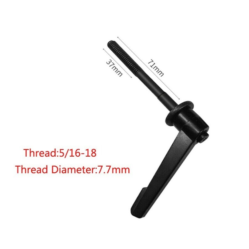 2PCS Milling Machine Table Bolt 5/16 Metal Handle Vertical Mill Part