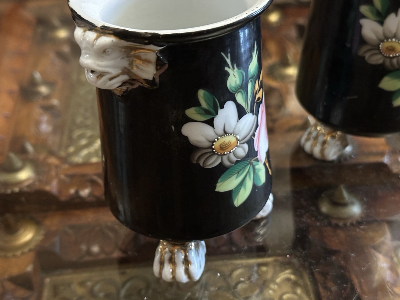 Antigue Pair Small Vases ,France ?