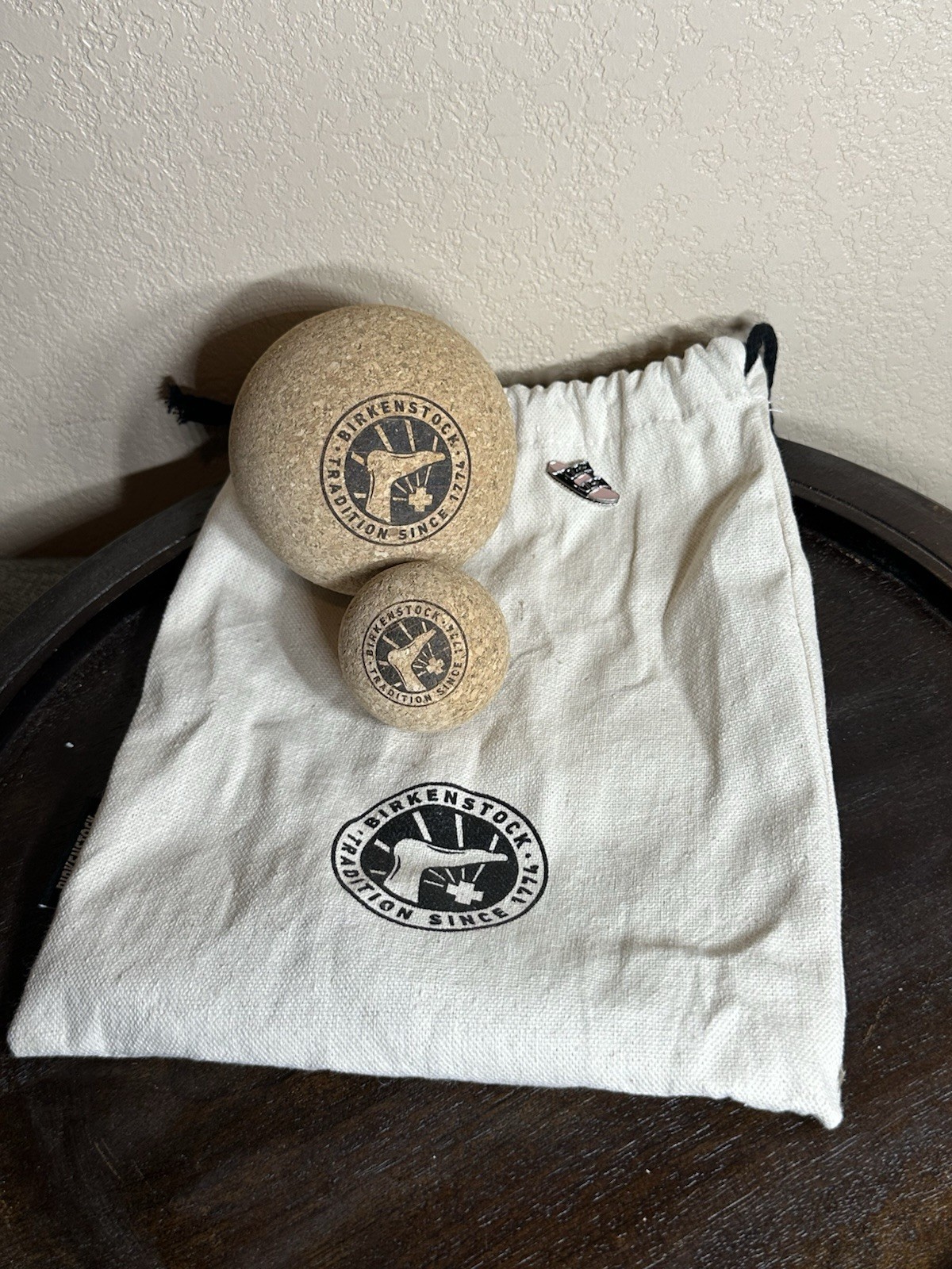 Birkenstock 2 Cork Massage Balls For Foot Relief