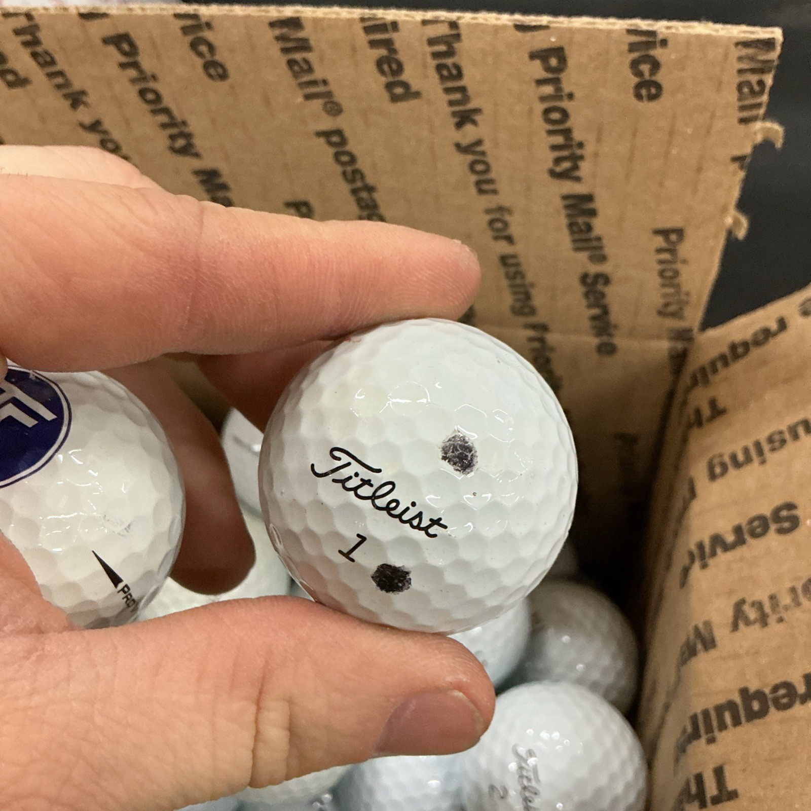 48 Titleist Pro V’s Used