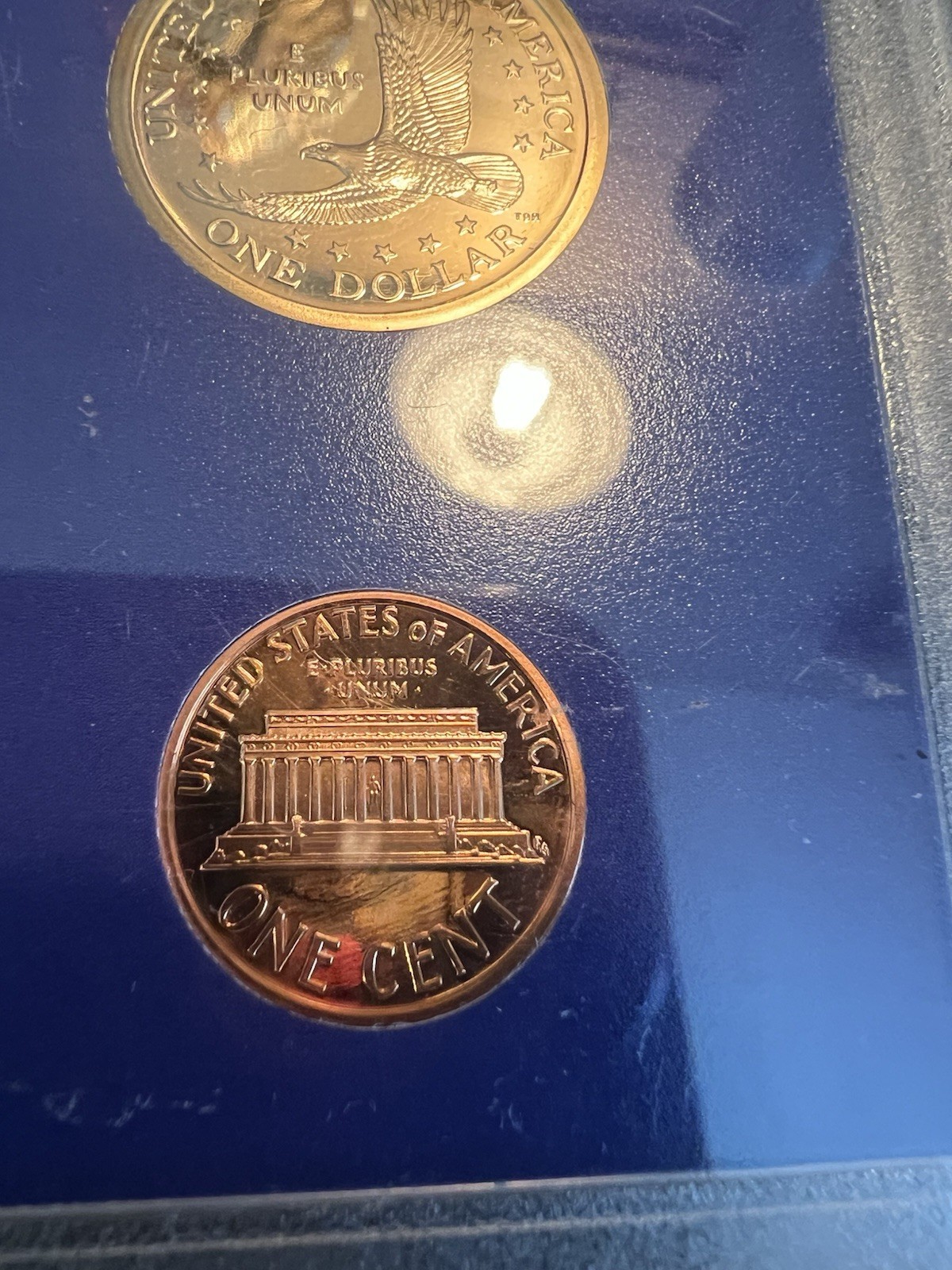 2002 United States Mint Proof Partial Set, No Original Govt Packaging and COA
