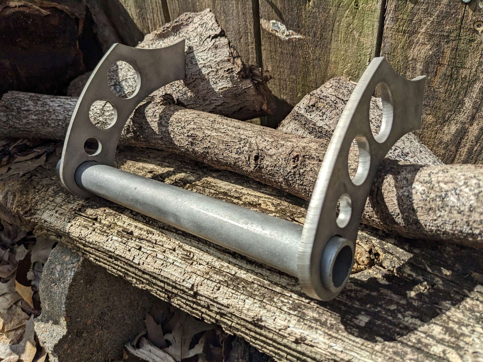 Bbq pit handle 1in pipe.