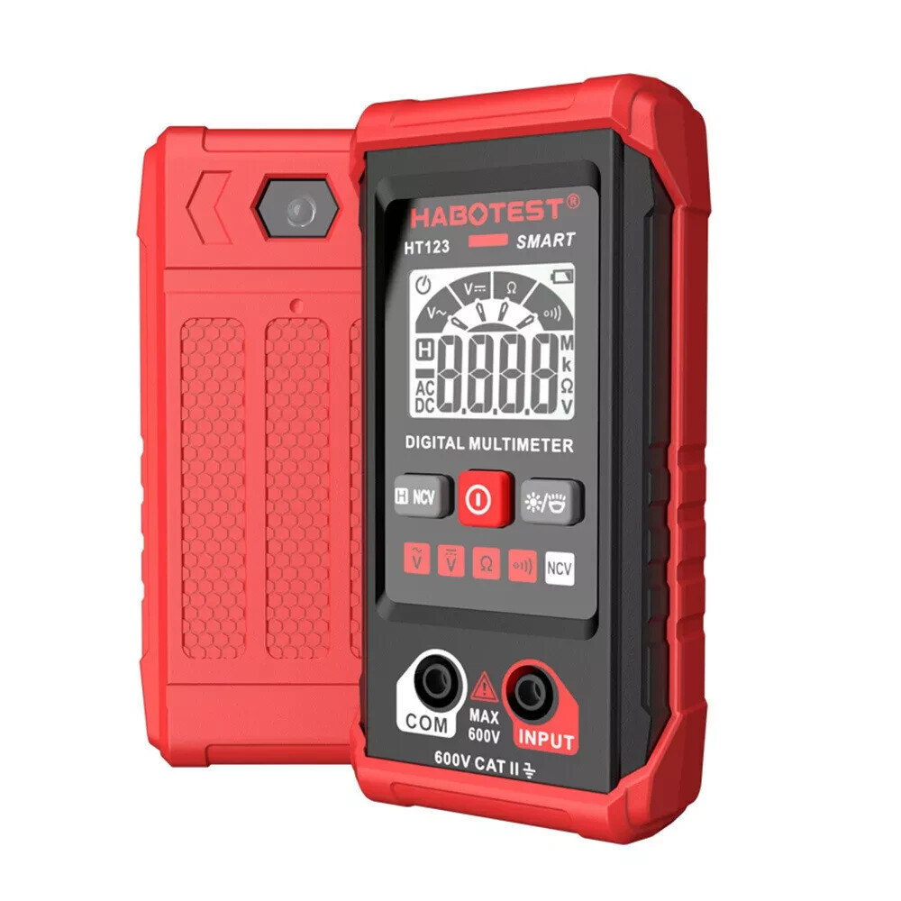 HT123 Digital Multimeter AC DC Voltmeter Ammeter Ohmmeter Volt Tester Meters