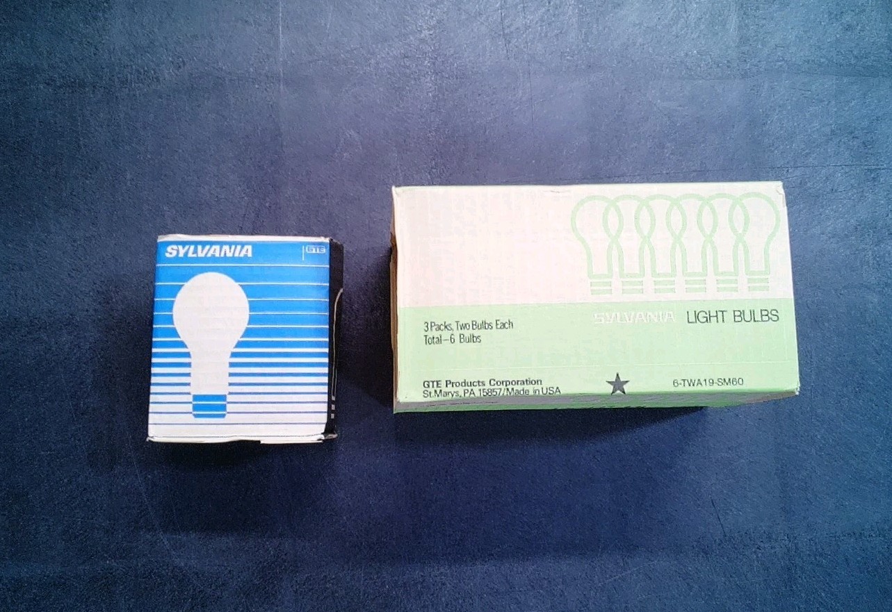 60A19 Sylvania Clear (6 PACK)