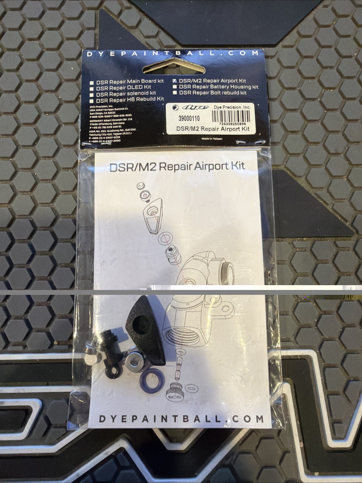 DYE DSR/M2 REPAIR AIRPORT KIT NEW!!