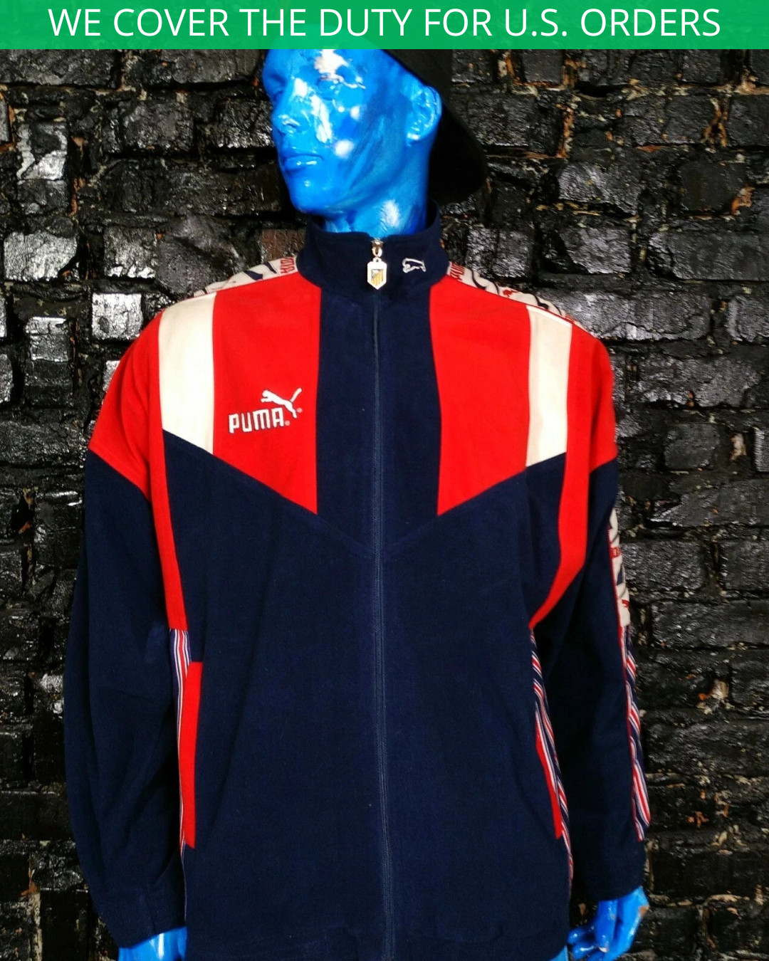 Atletico Madrid Atlético Rare Vintage Costume Multicolor Velours Puma Mens XL