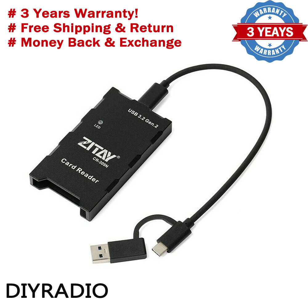 USB 3.2 Card Reader with LED Indicator for RED STATION RED MINI-MAG Memory Card