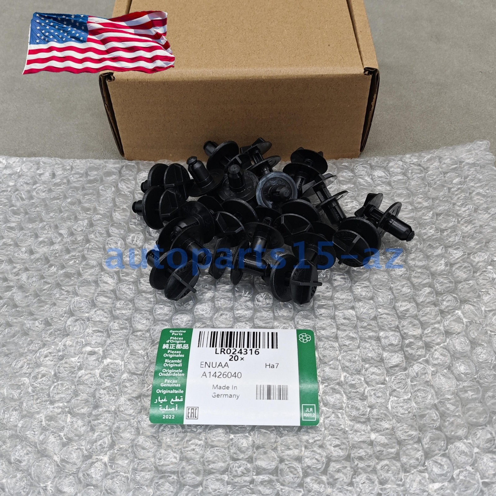 OEM! 20x For Range Land Rover Push Retainer Clip Battery Cover & Cowl Panel