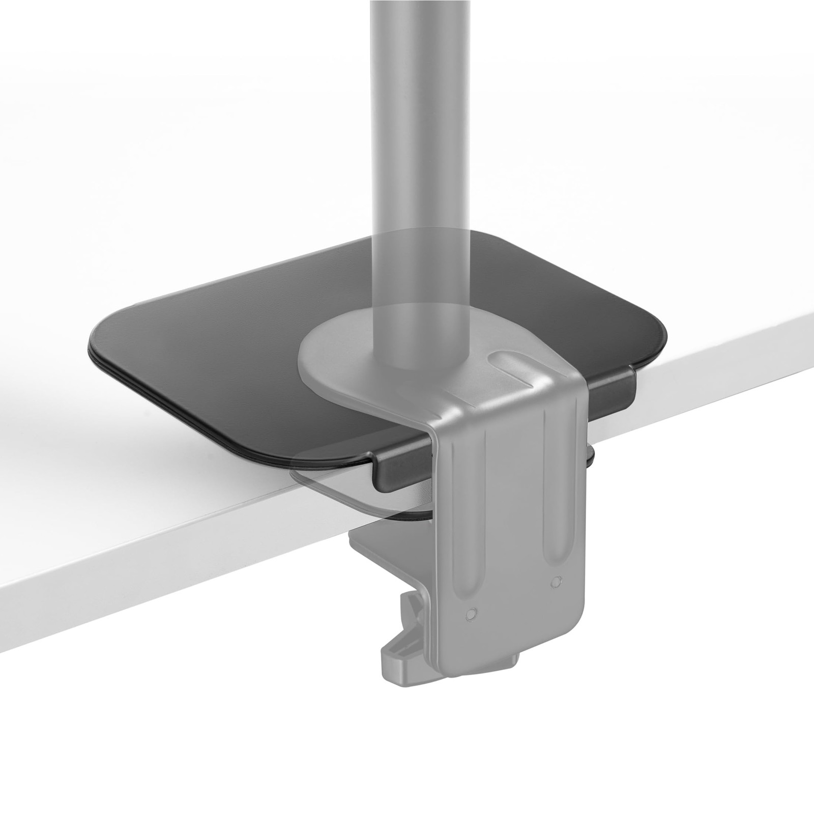 Durable Monitor Mount Reinforcement Plate For Glass Desks And Heavy Setups