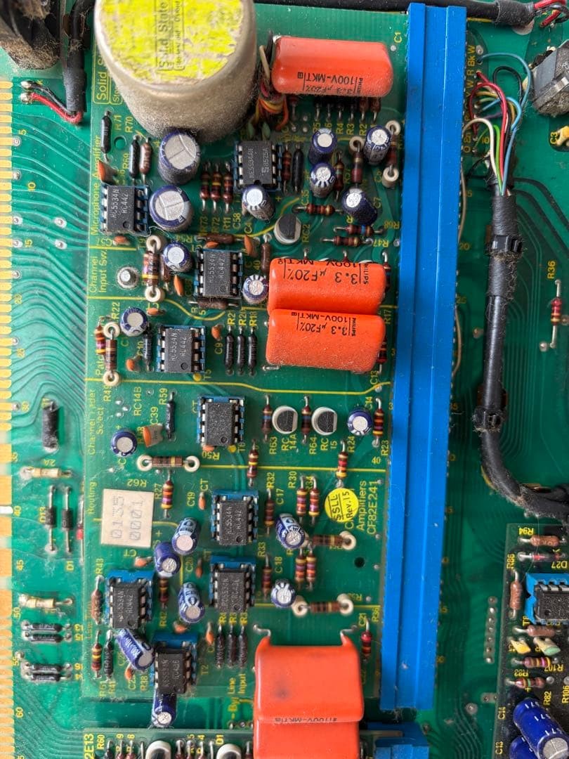 Solid State Logic SSL 4000 Channel Strip Module Used Parts for Repair