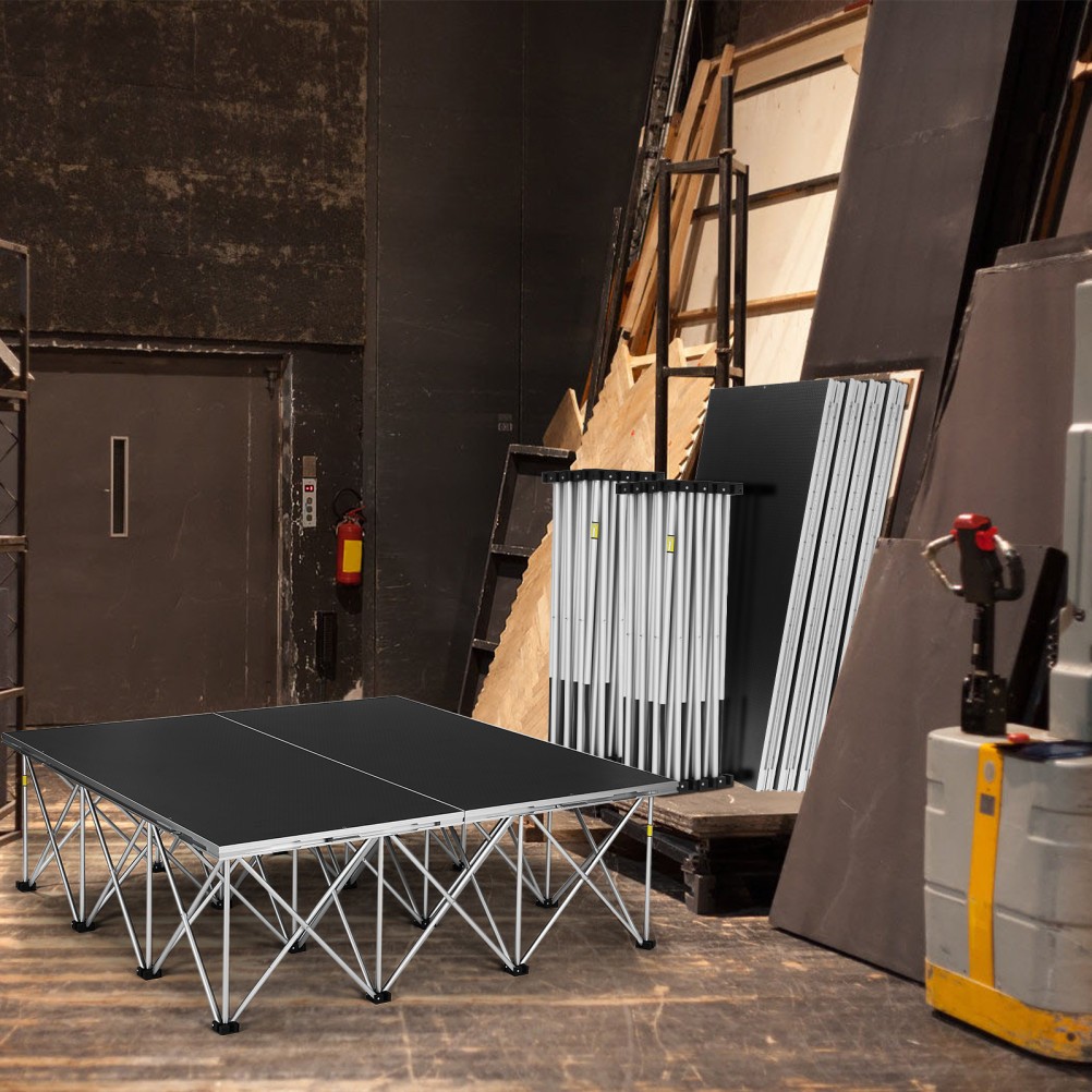 Portable Stage Platform 4x4 Foldable Small Stage Platform 48 L*16H Folding