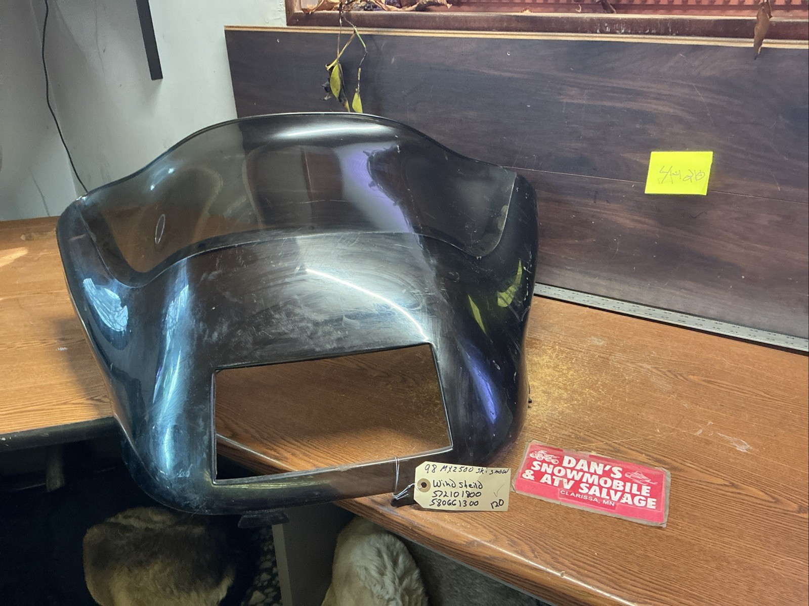 Windshield # 572101800, 580661300 Ski-doo 1998 MXZ 500 Snowmobile