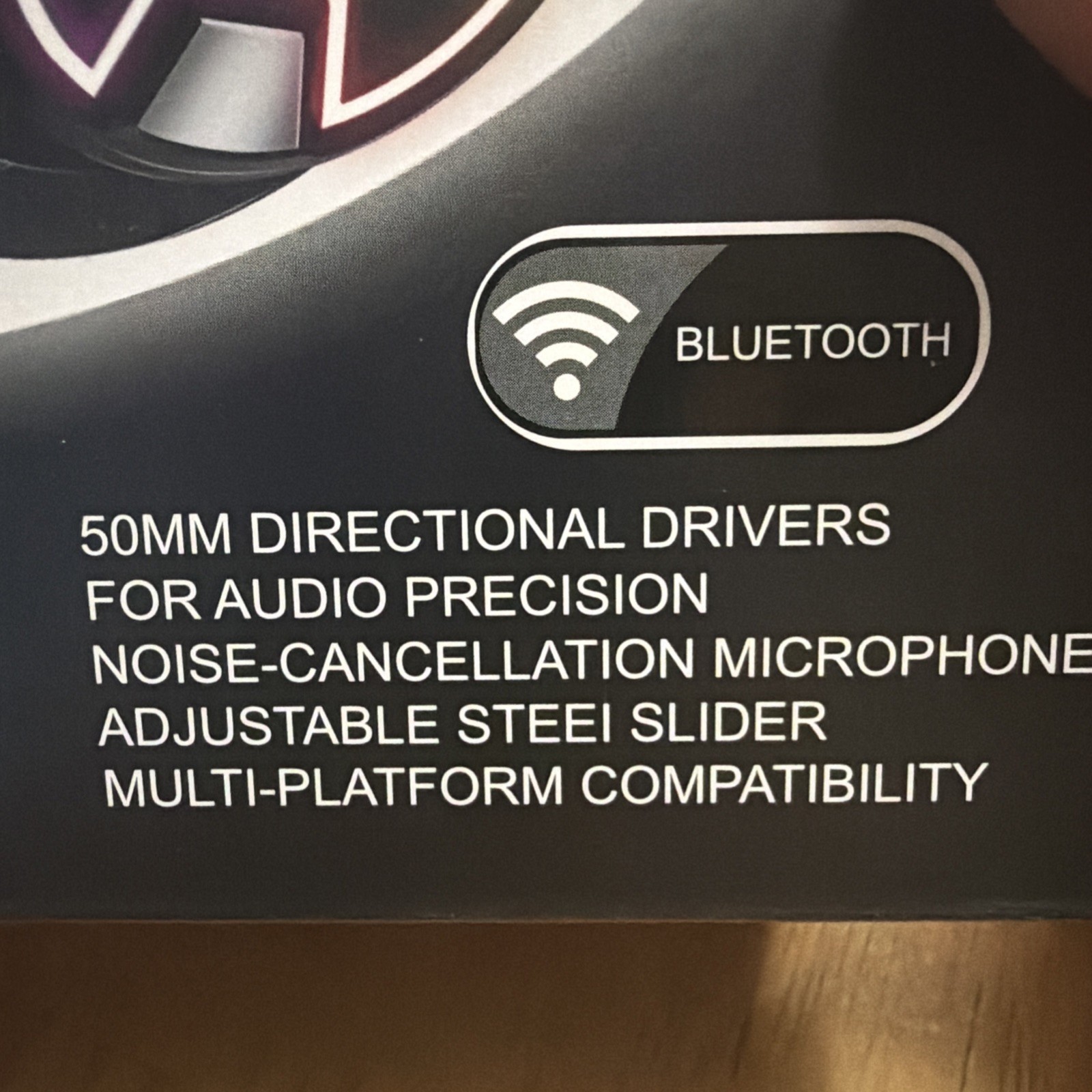 Hypebeast Professional Gaming Headset With Bluetooth & Noise Cancellation