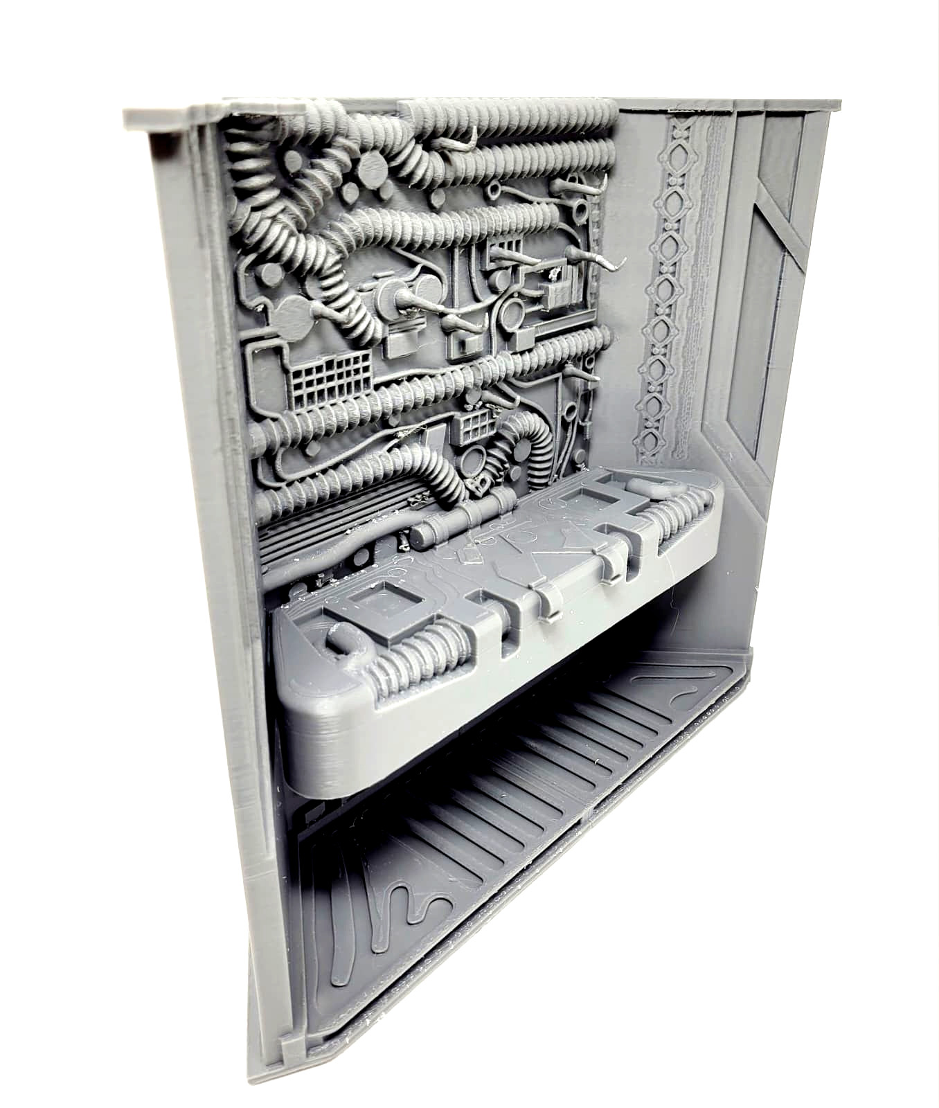 Predator Trophy Room Diorama 1:10 Scale for 7" NECA Figures | 3D Printed Sci-Fi
