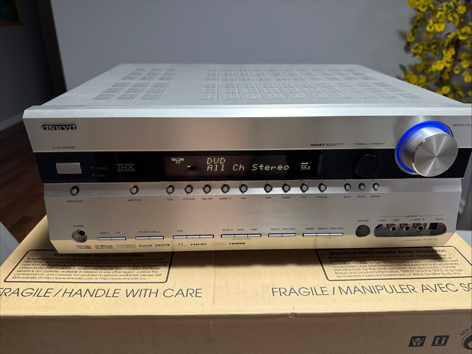 ONKYO TX-SR706 High Power AV Receiver
